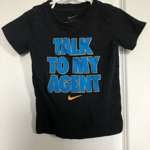 Nike Talk to my agent t shirt
